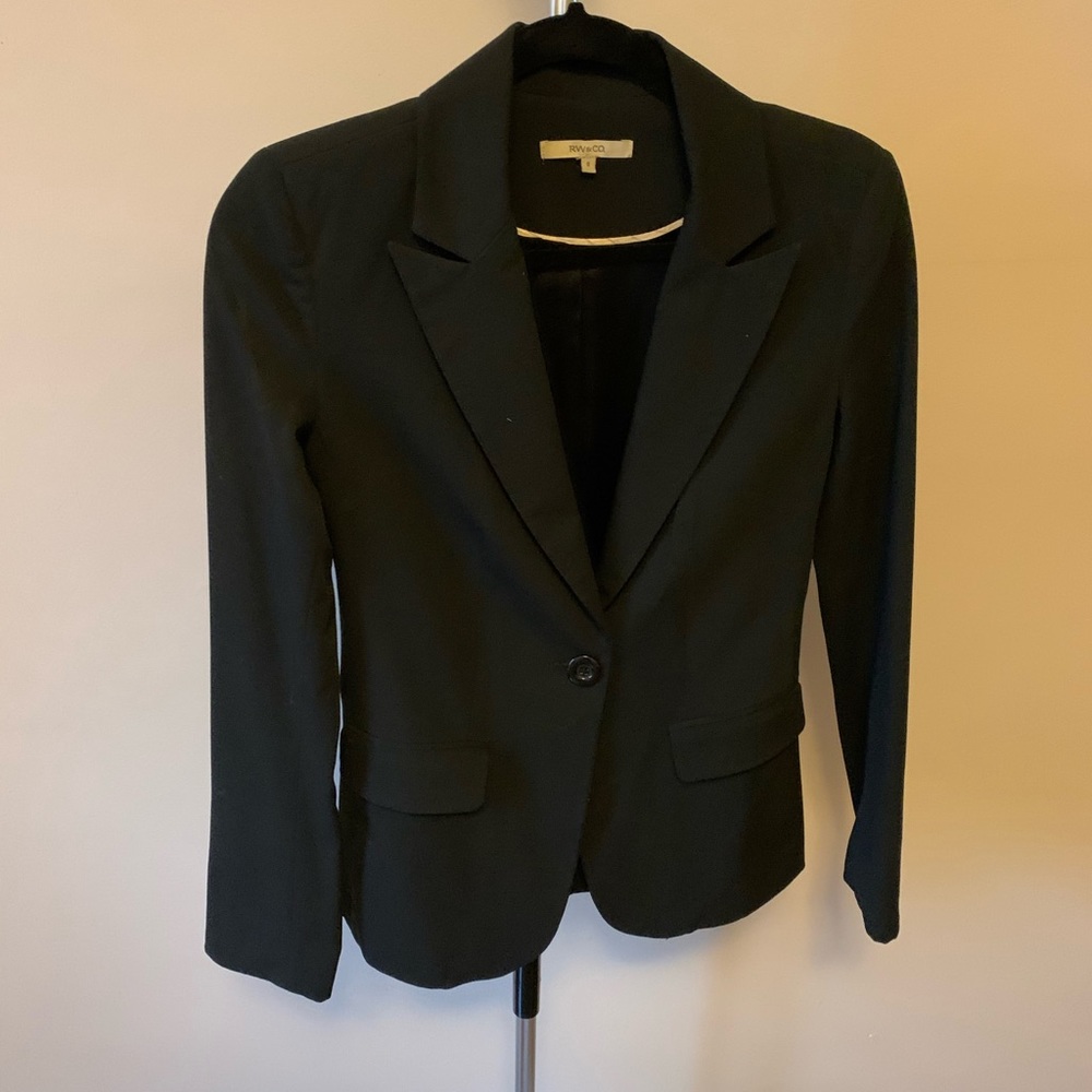RW&CO Black Blazer